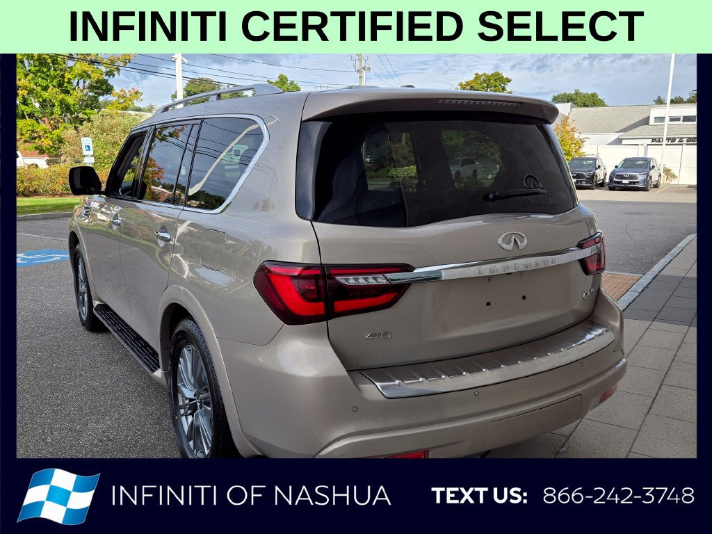 Certified 2021 INFINITI QX80 Luxe w/ Cargo Package AWD/4WD image 9