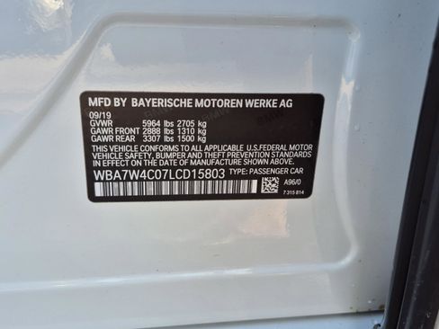 Used 2020 BMW 745e xDrive AWD/4WD image 30