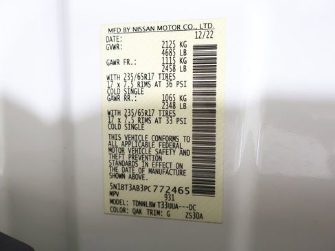 Used 2023 Nissan Rogue S AWD/4WD image 46