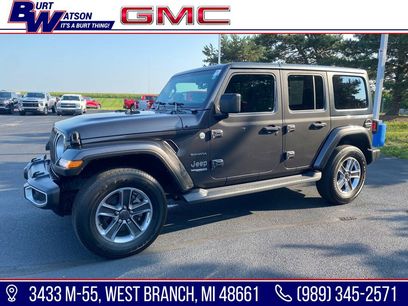 Used 2021 Jeep Wrangler Unlimited Sahara w/ Uconnect 4C Nav & Sound Group