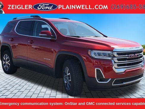Used 2023 GMC Acadia SLT w/ LPO, Floor Liner Package AWD/4WD image 7