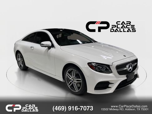 Used 2019 Mercedes-Benz E 450 4MATIC Coupe w/ AMG Line Package image 6