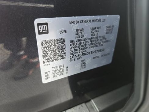 New 2026 Chevrolet Tahoe Premier w/ Sun And Tow Package AWD/4WD image 37