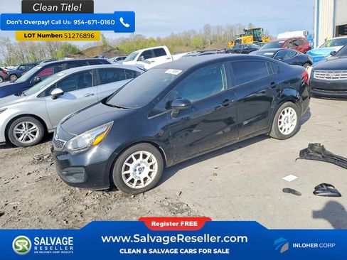 Used 2014 Kia Rio LX w/ Power Package FWD image 1