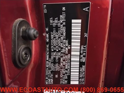 Used 2014 Toyota Sienna XLE image 19