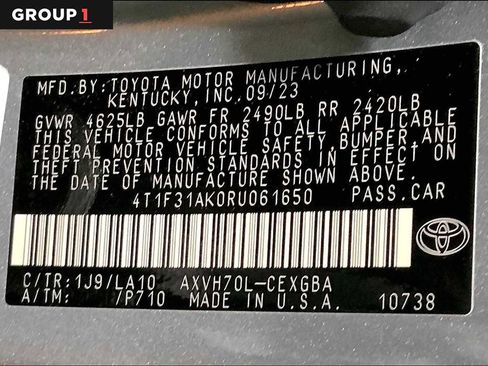 Used 2024 Toyota Camry XLE image 36