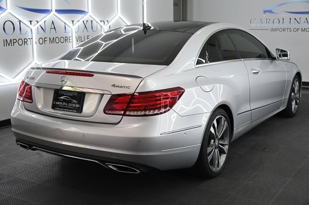 Used 2017 Mercedes-Benz E 400 4MATIC Coupe w/ Premium 3 Package image 4