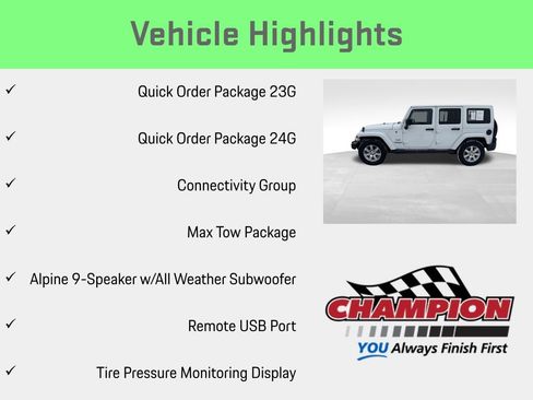 Used 2016 Jeep Wrangler Unlimited Sahara w/ Max Tow Package image 6
