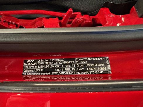 Used 2018 Porsche 911 Turbo S image 62