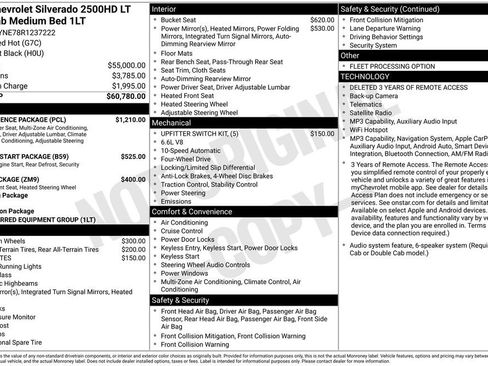 Used 2024 Chevrolet Silverado 2500 LT w/ Convenience Package AWD/4WD image 4