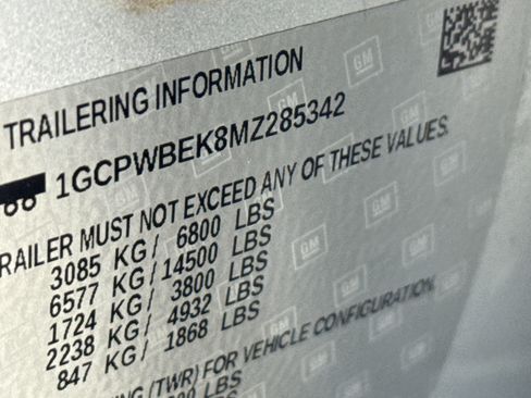 Used 2021 Chevrolet Silverado 1500 Custom w/ Rally Edition image 31