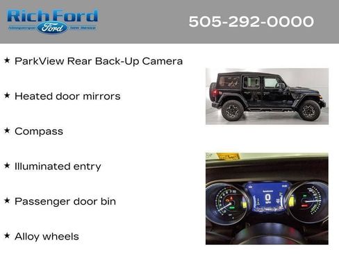 Used 2023 Jeep Wrangler Unlimited Rubicon 4xe AWD/4WD image 44