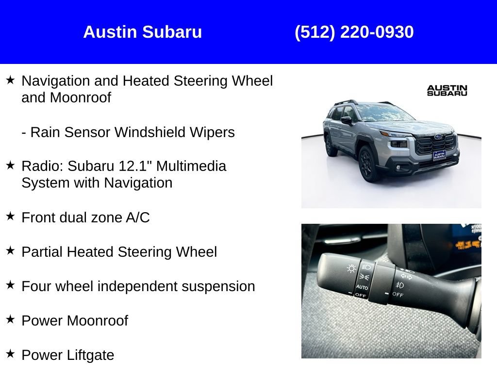 New 2026 Subaru Outback Premium AWD/4WD image 17