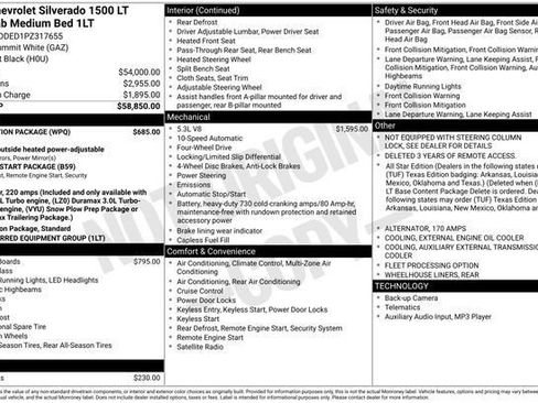 Used 2023 Chevrolet Silverado 1500 LT w/ Protection Package AWD/4WD image 23