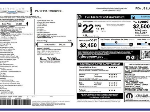 Used 2024 Chrysler Pacifica Touring-L image 31