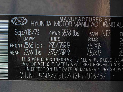 Used 2023 Hyundai Santa Fe Limited AWD/4WD image 27