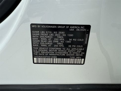 New 2026 Volkswagen Atlas SE image 29