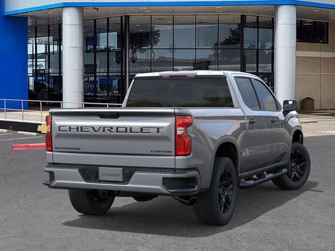 New 2026 Chevrolet Silverado 1500 Custom w/ Turbomax Blackout Package RWD image 4