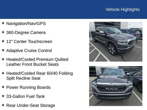 Used 2023 RAM 1500 Limited AWD/4WD image 8
