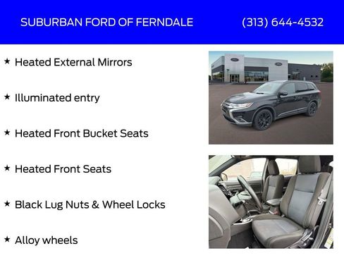 Used 2018 Mitsubishi Outlander LE FWD image 12