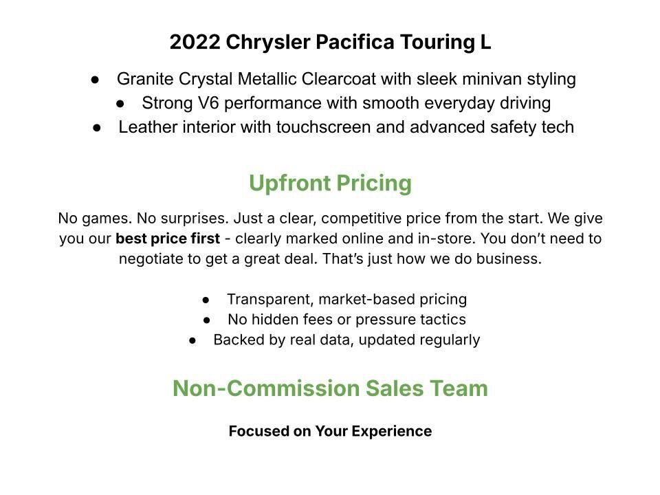 Used 2022 Chrysler Pacifica Touring-L AWD/4WD image 3