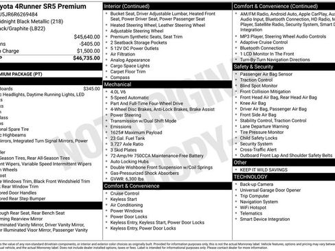 Used 2024 Toyota 4Runner SR5 Premium image 35