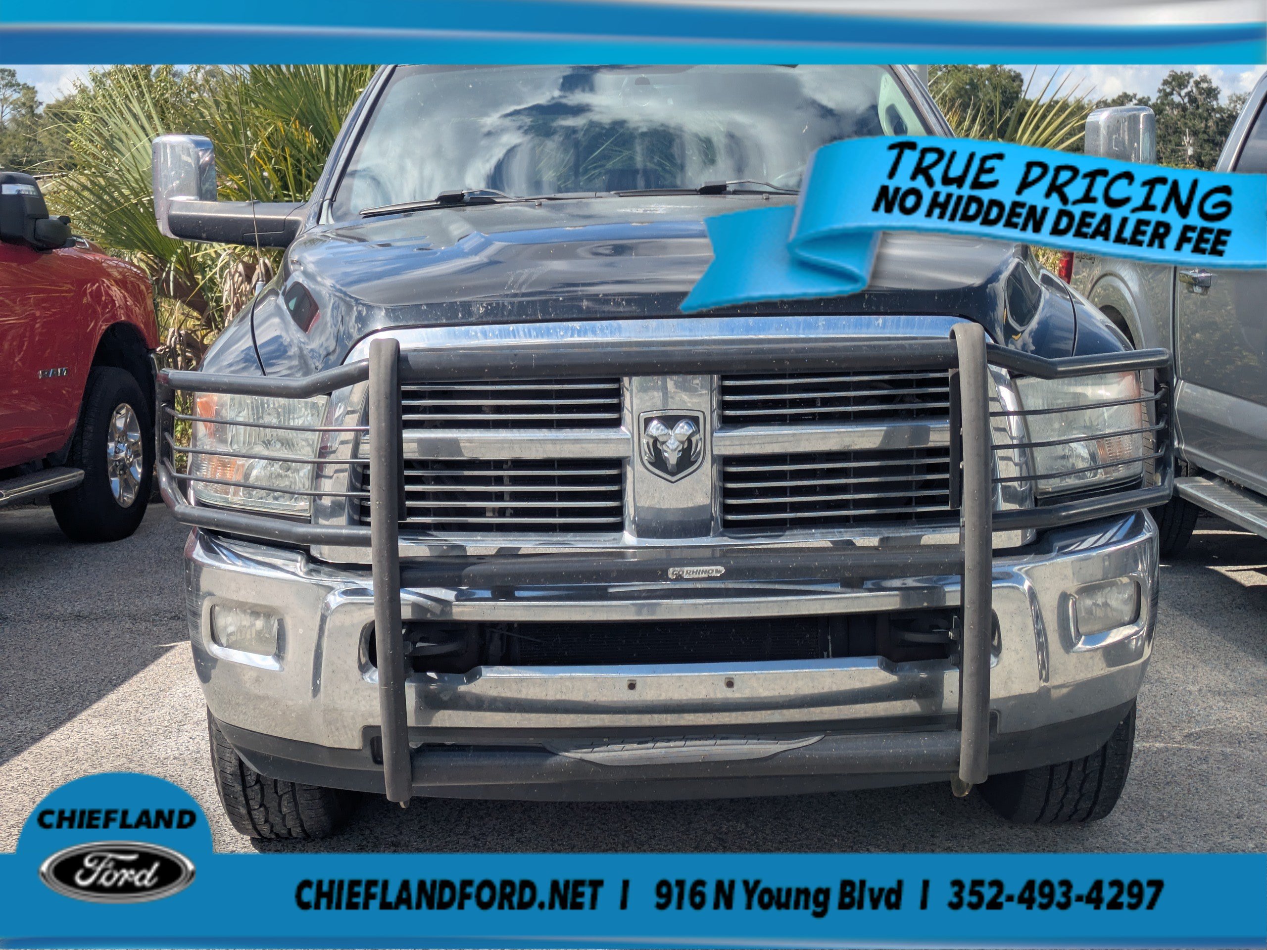 Used 2012 RAM 3500 Laramie w/ HD Snow Plow Prep Group AWD/4WD image 1