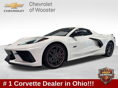 Used 2023 Chevrolet Corvette Stingray Premium Conv w/ Z51 Performance Package RWD image 1