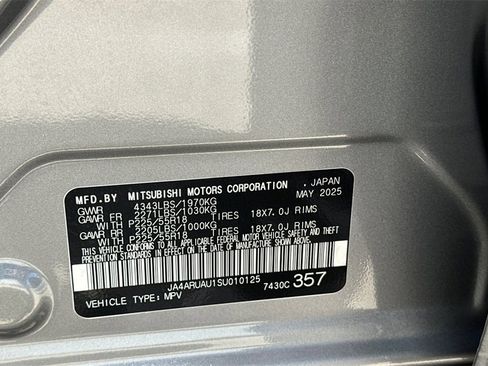 New 2025 Mitsubishi Outlander Sport ES image 27