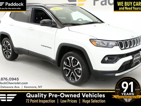 Used 2023 Jeep Compass Limited w/ Sun and Sound Group AWD/4WD image 1