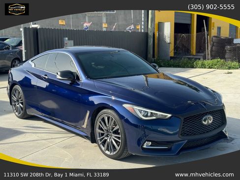 Used 2017 INFINITI Q60 3.0t w/ Premium Plus Package 3.0T image 1