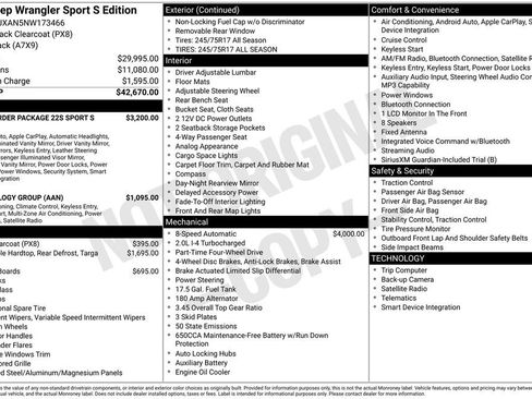 Used 2022 Jeep Wrangler Sport S image 10