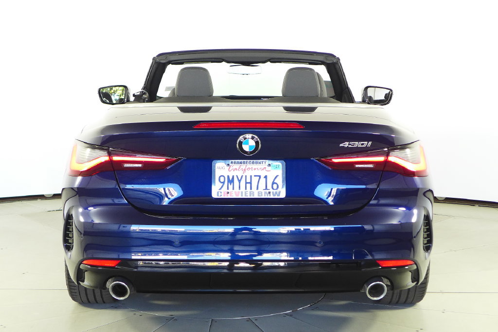 Certified 2025 BMW 430i Convertible w/ Convenience Package RWD image 8