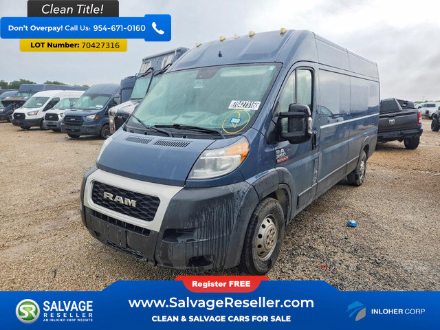 Used 2021 RAM ProMaster 3500 FWD image 1