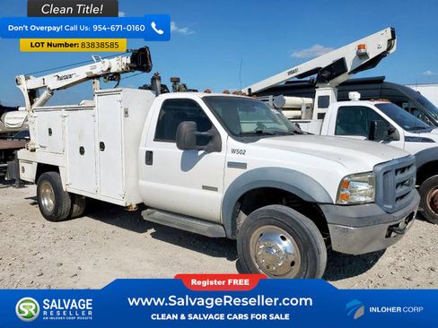 Used 2006 Ford F550 2WD Regular Cab Super Duty image 5