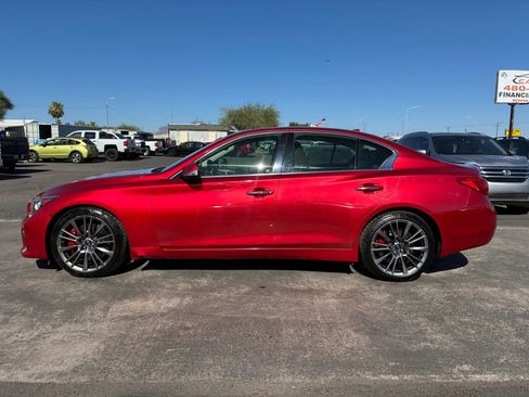 Used 2017 INFINITI Q50 Red Sport 400 RWD image 3