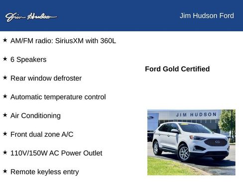 Certified 2023 Ford Edge SEL w/ Convenience Package AWD/4WD image 13