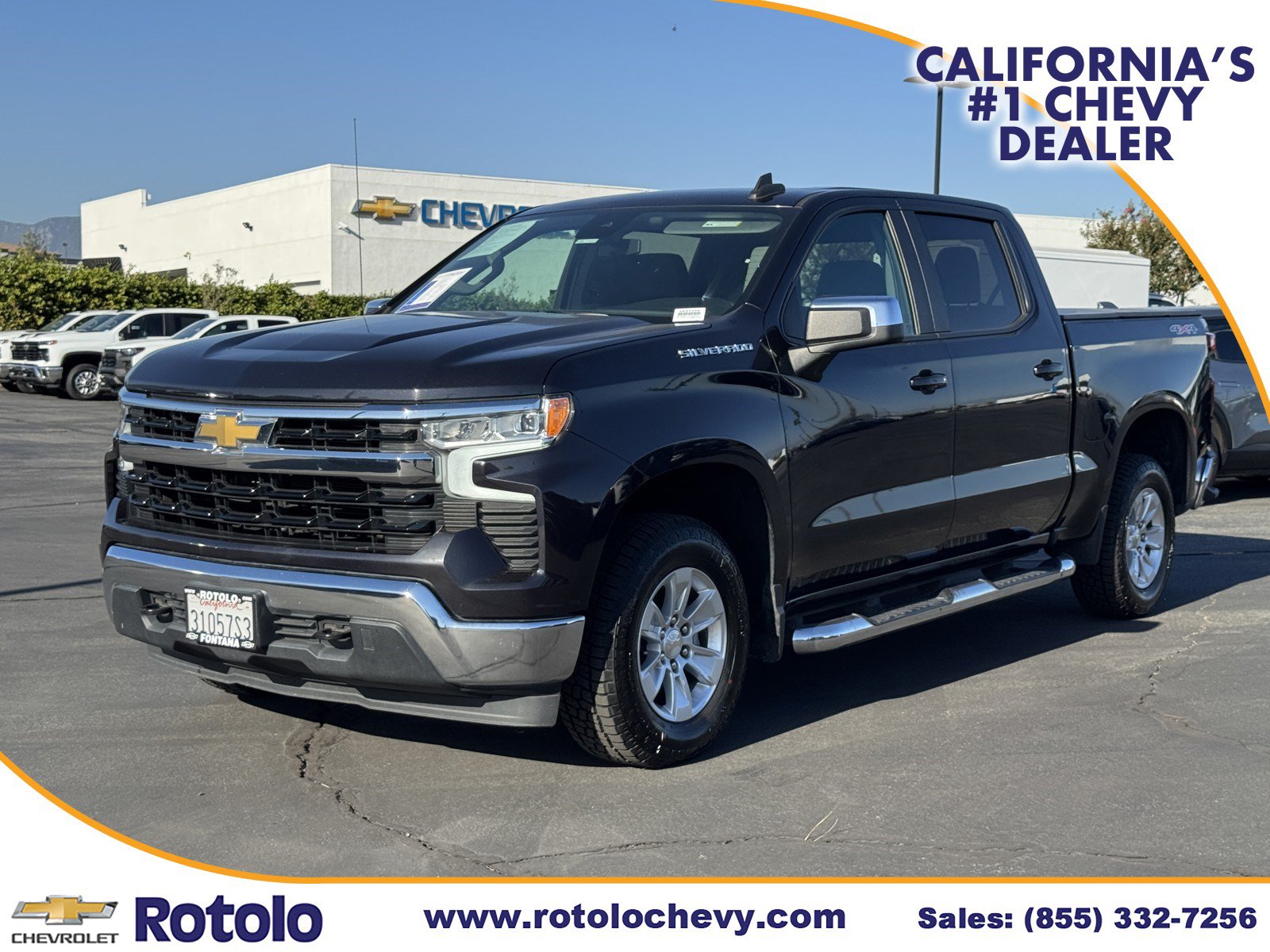 Used 2022 Chevrolet Silverado 1500 LT AWD/4WD image 3