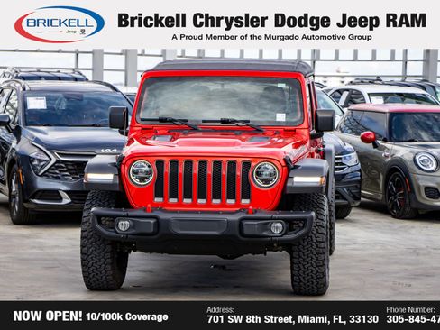 Used 2021 Jeep Wrangler Unlimited Rubicon w/ Steel Bumper Group image 2