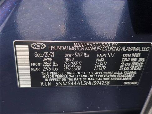 Used 2022 Hyundai Santa Fe Limited w/ Cargo Package FWD image 27