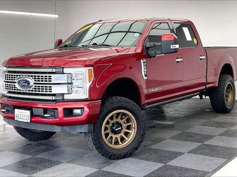 Used 2017 Ford F250 Platinum w/ Platinum Ultimate Package AWD/4WD image 12