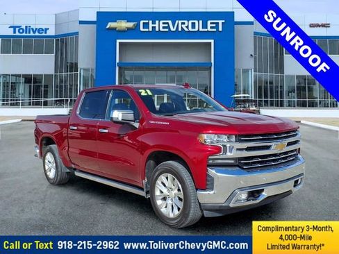 Used 2021 Chevrolet Silverado 1500 LTZ w/ LTZ Premium Package image 1