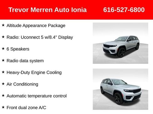 Used 2024 Jeep Grand Cherokee Altitude AWD/4WD image 38