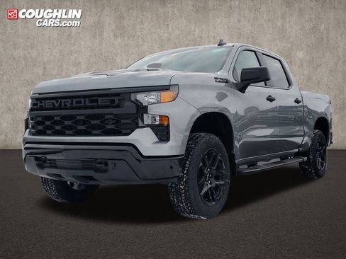 New 2026 Chevrolet Silverado 1500 Custom Trail Boss w/ Dark Appearance Package AWD/4WD image 1