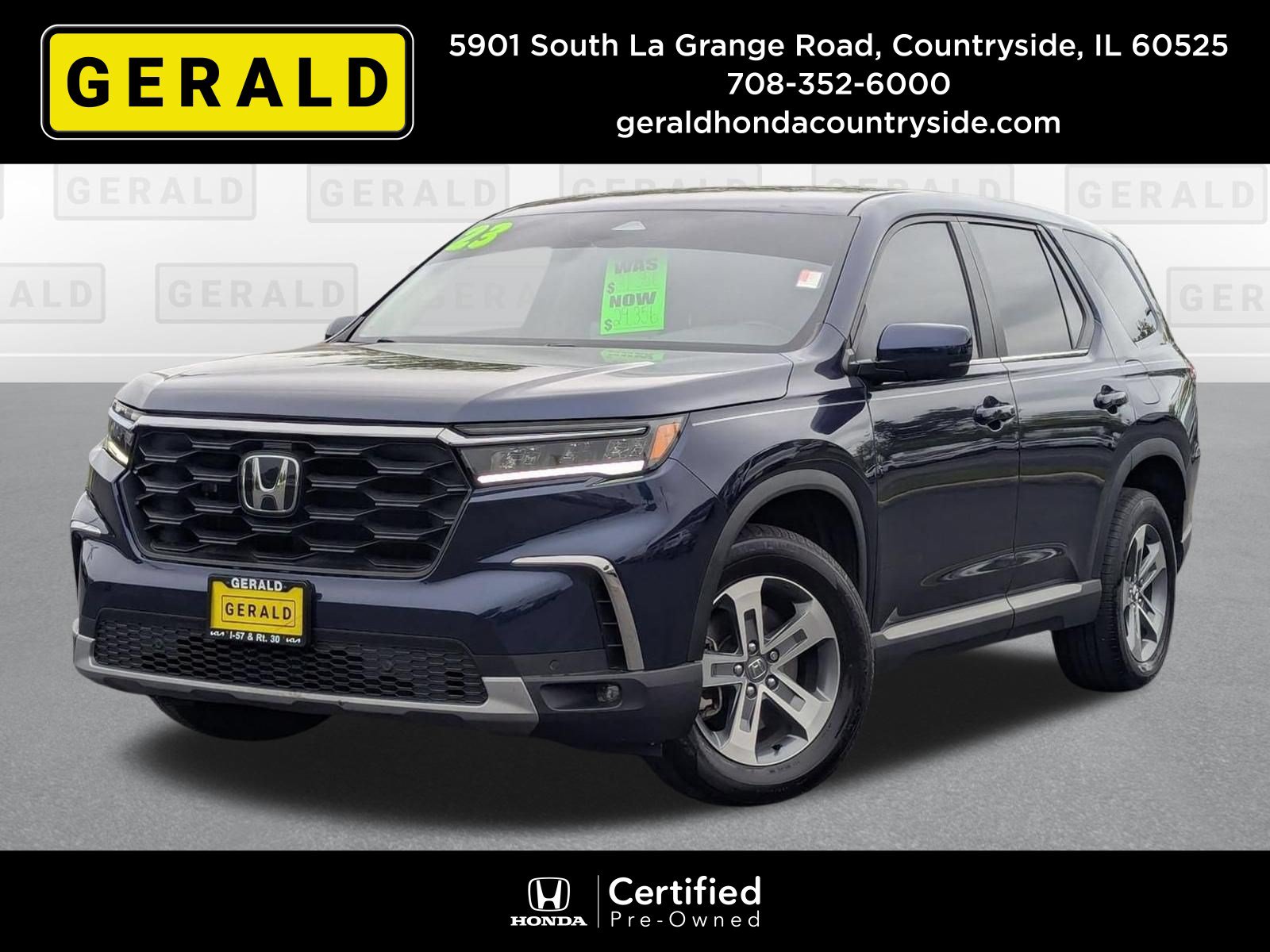 Certified 2023 Honda Pilot EX-L image 1