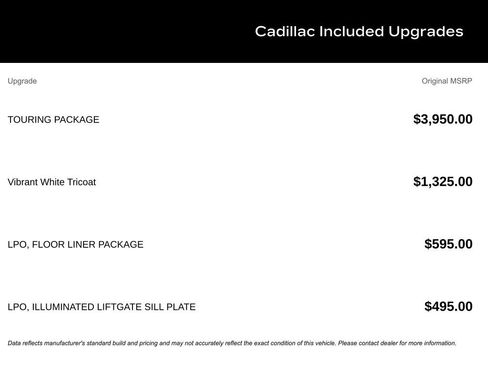 New 2026 Cadillac Escalade Luxury w/ Touring Package image 5