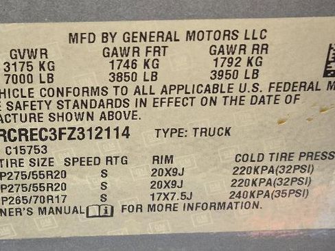 Used 2015 Chevrolet Silverado 1500 LT w/ LT Convenience Package image 13