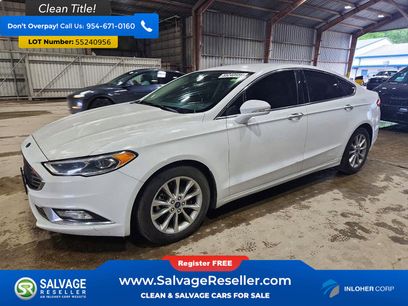 Used 2017 Ford Fusion SE