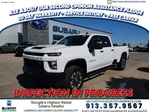 Used 2021 Chevrolet Silverado 2500 Custom w/ Custom Value Package AWD/4WD image 1