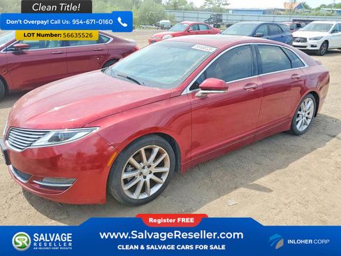 Used 2015 Lincoln MKZ w/ Equipment Group 101A Select FWD image 1